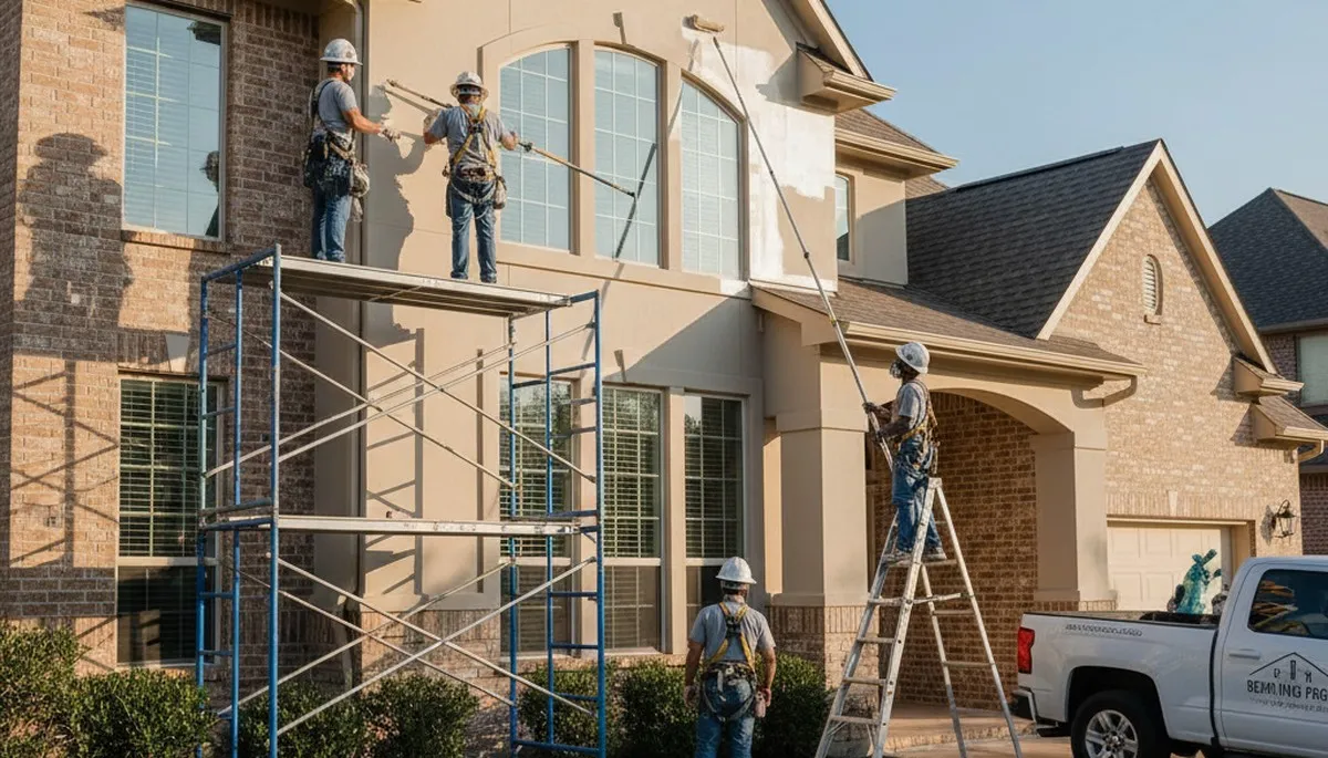 Professional painters serving Austin, TX with expert interior and exterior painting services