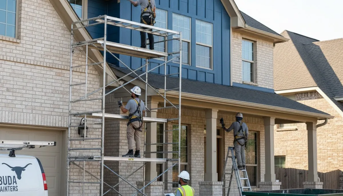 Austin, TX painting contractor providing professional interior and exterior house painting services