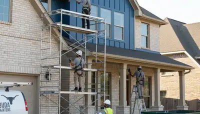 Austin, TX painting contractor providing professional interior and exterior house painting services