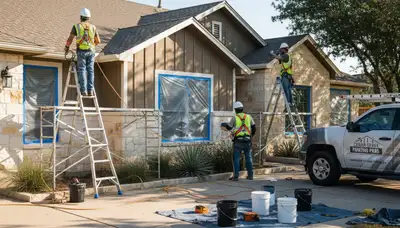 Austin TX painting contractor providing professional interior and exterior house painting services
