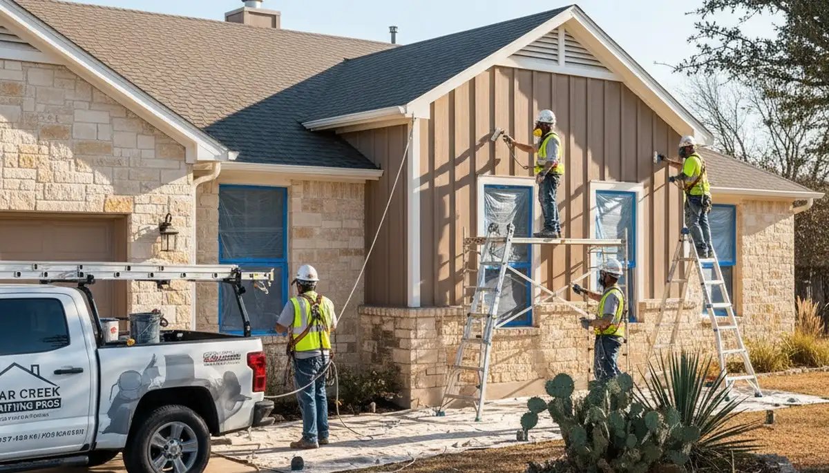 Austin, TX painting contractor delivering professional interior and exterior painting services