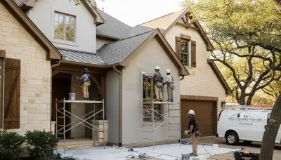 Austin, TX painting contractor providing professional interior and exterior house painting services