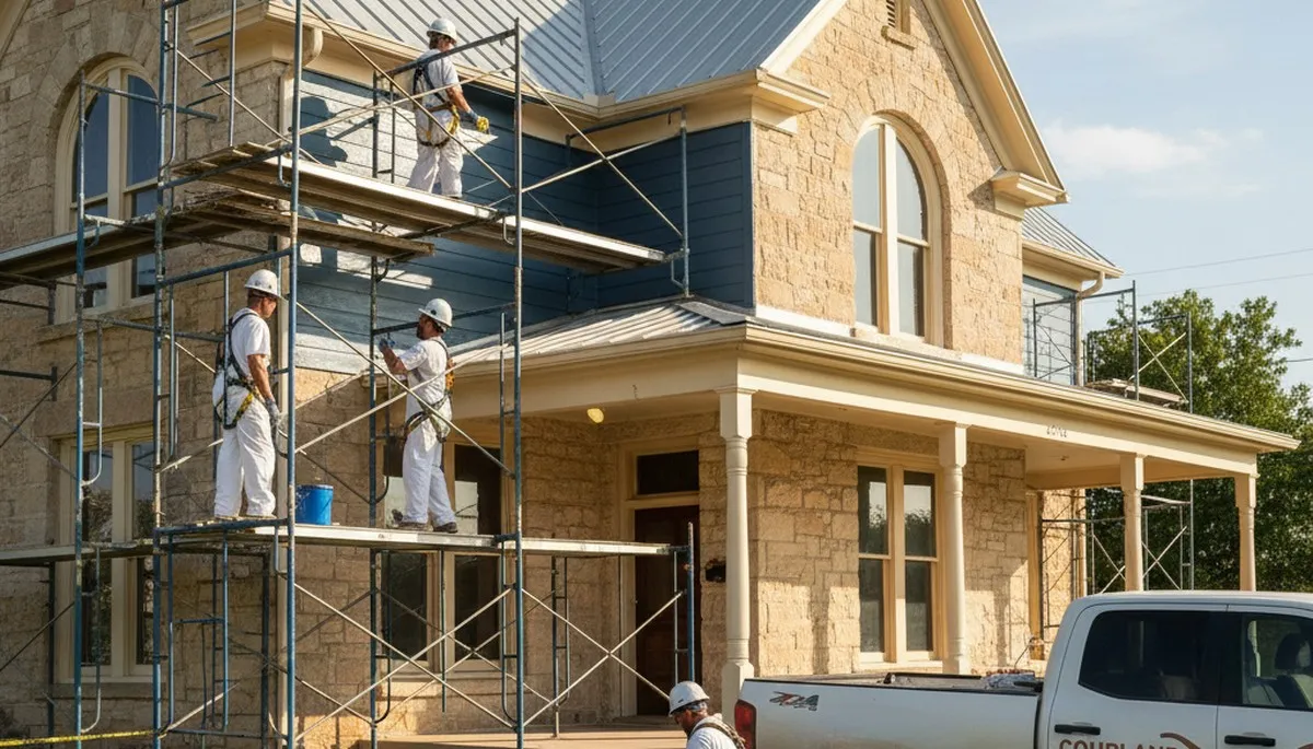 Austin, TX painting contractors providing professional interior and exterior house painting services