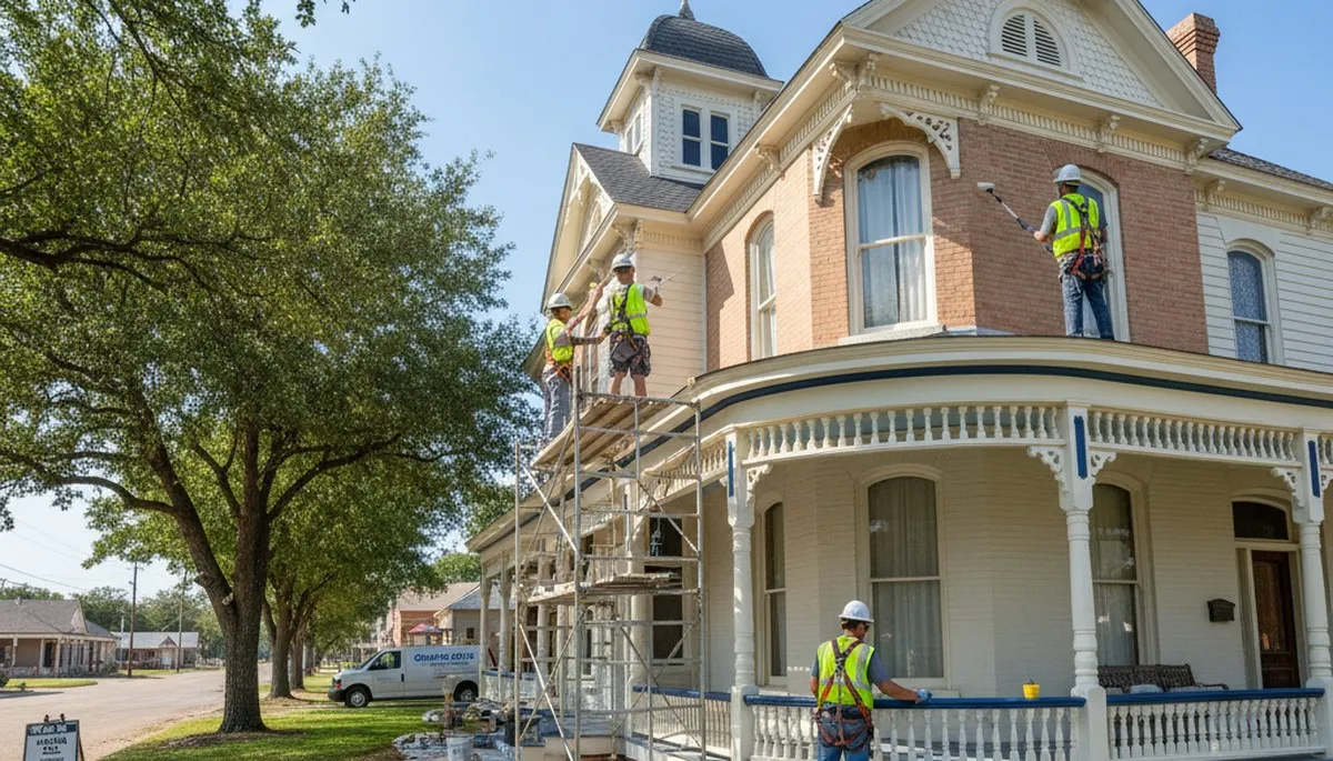 Austin, TX painting contractor providing professional interior and exterior house painting services