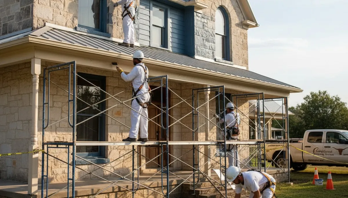 Austin, TX painting contractor providing professional residential and commercial painting services