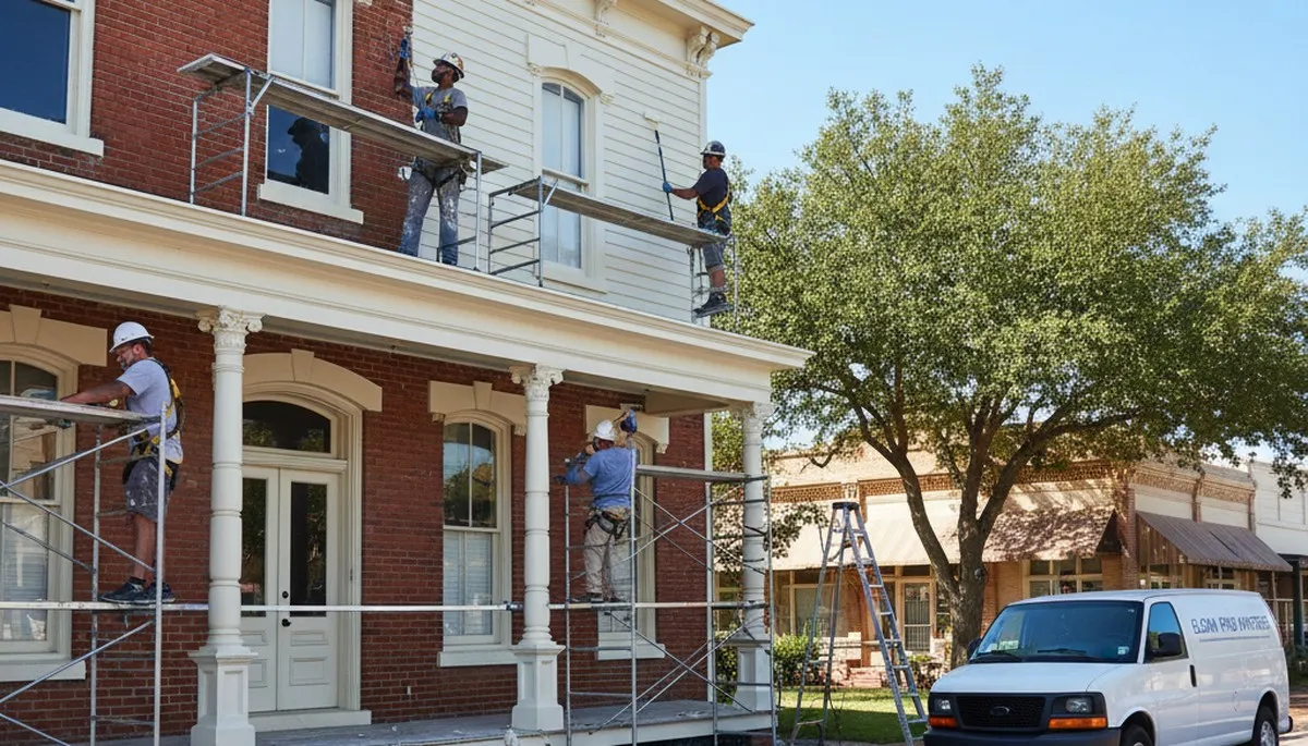 Austin, TX painting contractor providing professional interior and exterior home painting services
