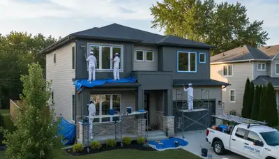 Austin, TX exterior house painting service protecting homes from heat and UV exposure