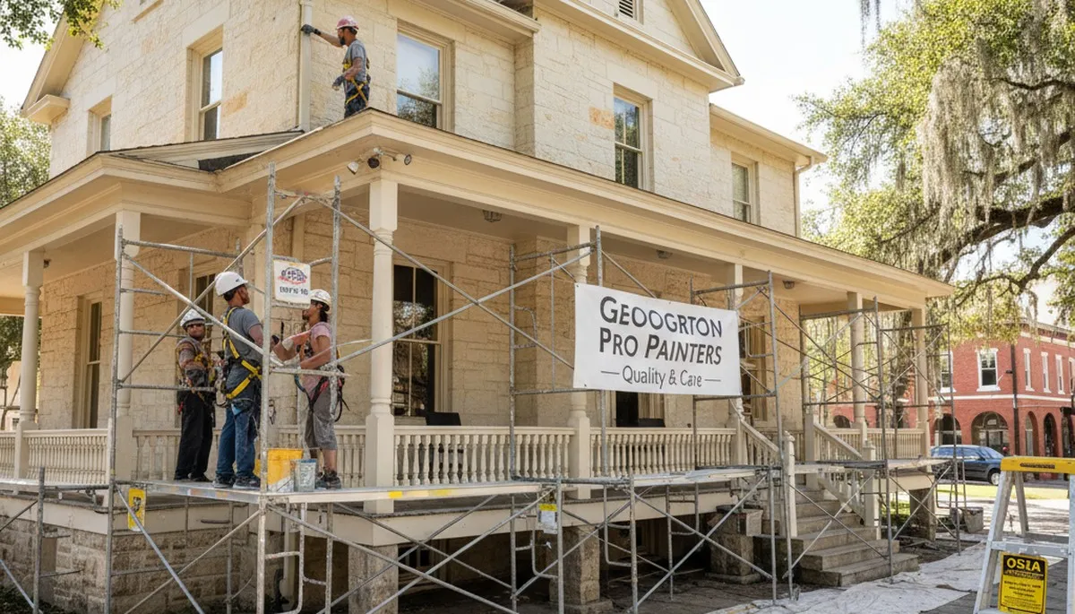Austin, TX painting contractor providing professional interior and exterior house painting services
