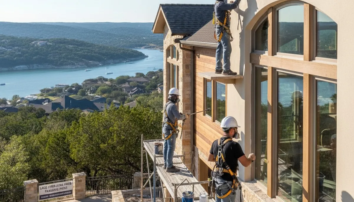 Austin, TX painting contractor for residential and commercial interior and exterior painting services