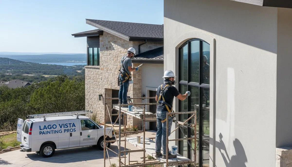 Austin, TX painting contractor providing professional interior and exterior house painting services