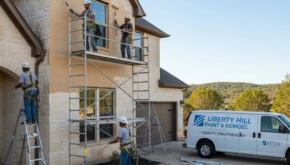 Professional Austin, TX painters providing expert residential and commercial painting services