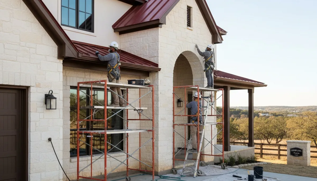 Austin TX painting contractor serving homes with professional interior and exterior painting services