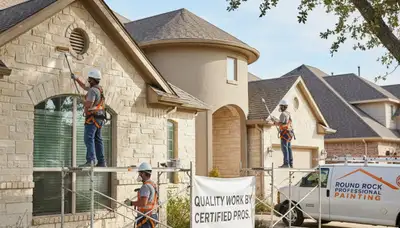 Austin, TX painting company delivering professional interior and exterior painting services